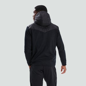 CANTERBURY HYBRID JACKET V2 AM BLK/GRY