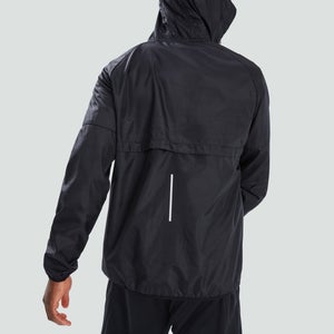 Mens Lightweight Rain Jacket Black