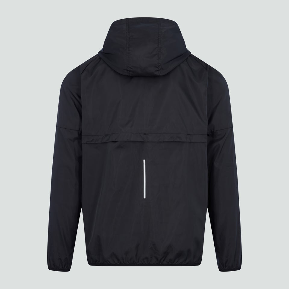 Mens Lightweight Rain Jacket Black