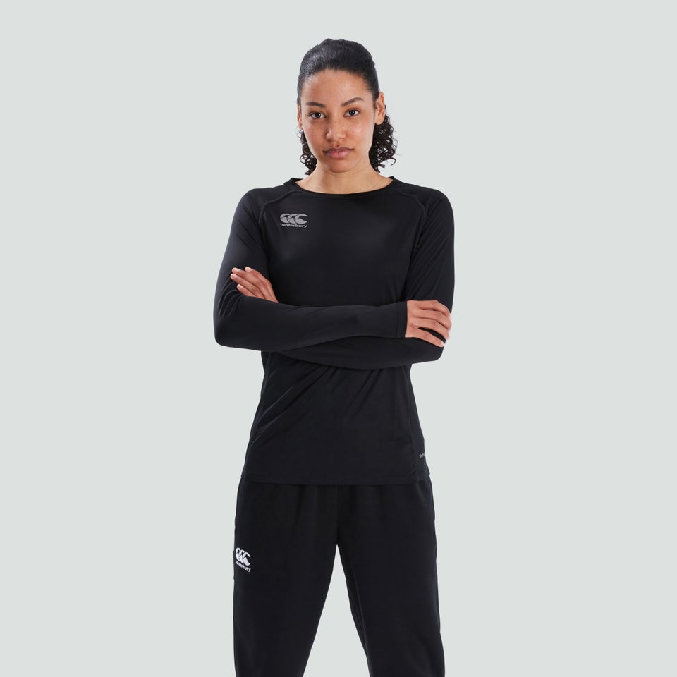 Womens Vapodri Super Light Tee Black/Grey