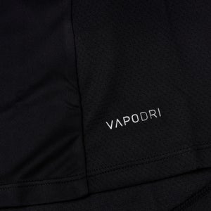 Womens Vapodri Super Light Tee Black/Grey