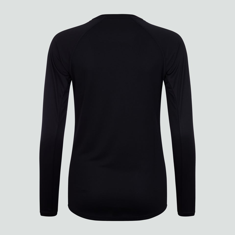 Womens Vapodri Super Light Tee Black/Grey