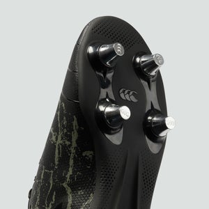 Junior Unisex Phoenix Team Soft Ground Boots Black/Grey