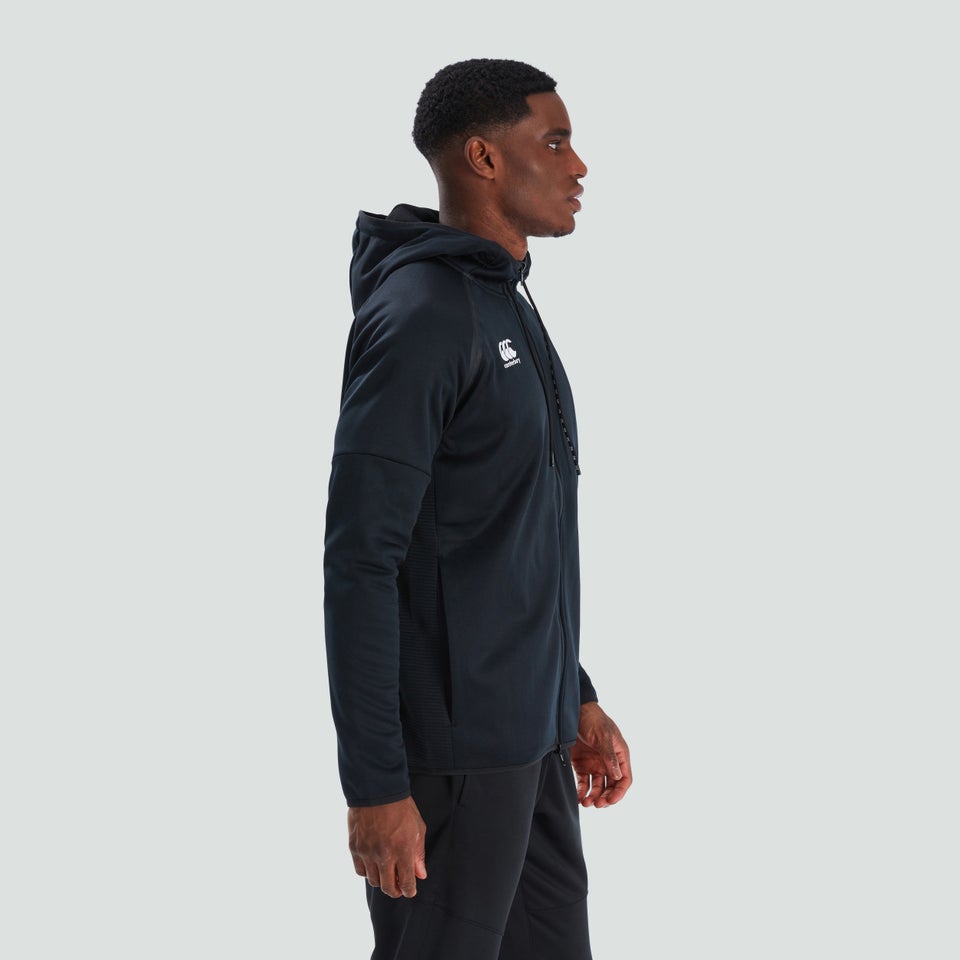 Mens Tech Hoody Black/Grey