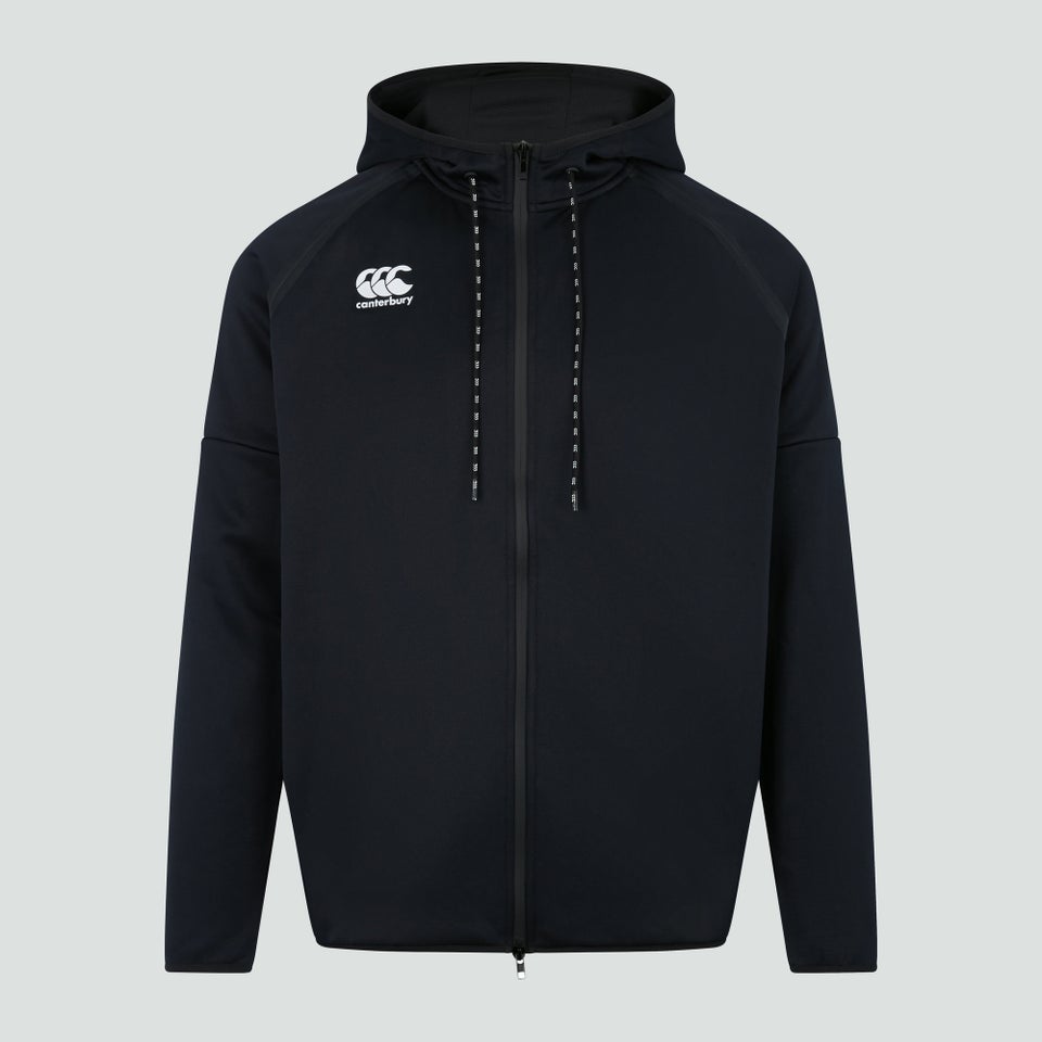 CANTERBURY TECH HOODY V2 AM BLK/GRY