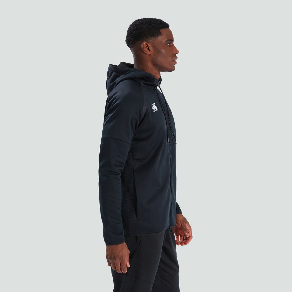 CANTERBURY TECH HOODY V2 AM BLK/GRY