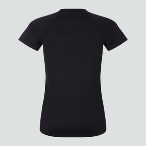 Womens Vapodri Super Light Tee Black/Grey