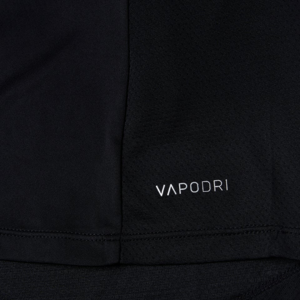 Womens Vapodri Super Light Tee Black/Grey
