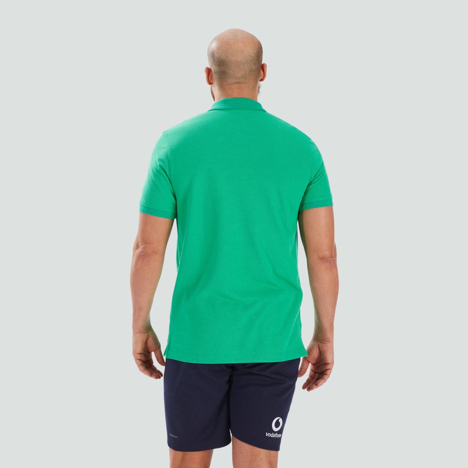 CANTERBURY IRELAND TEAM POLO SHIRT AM GREEN