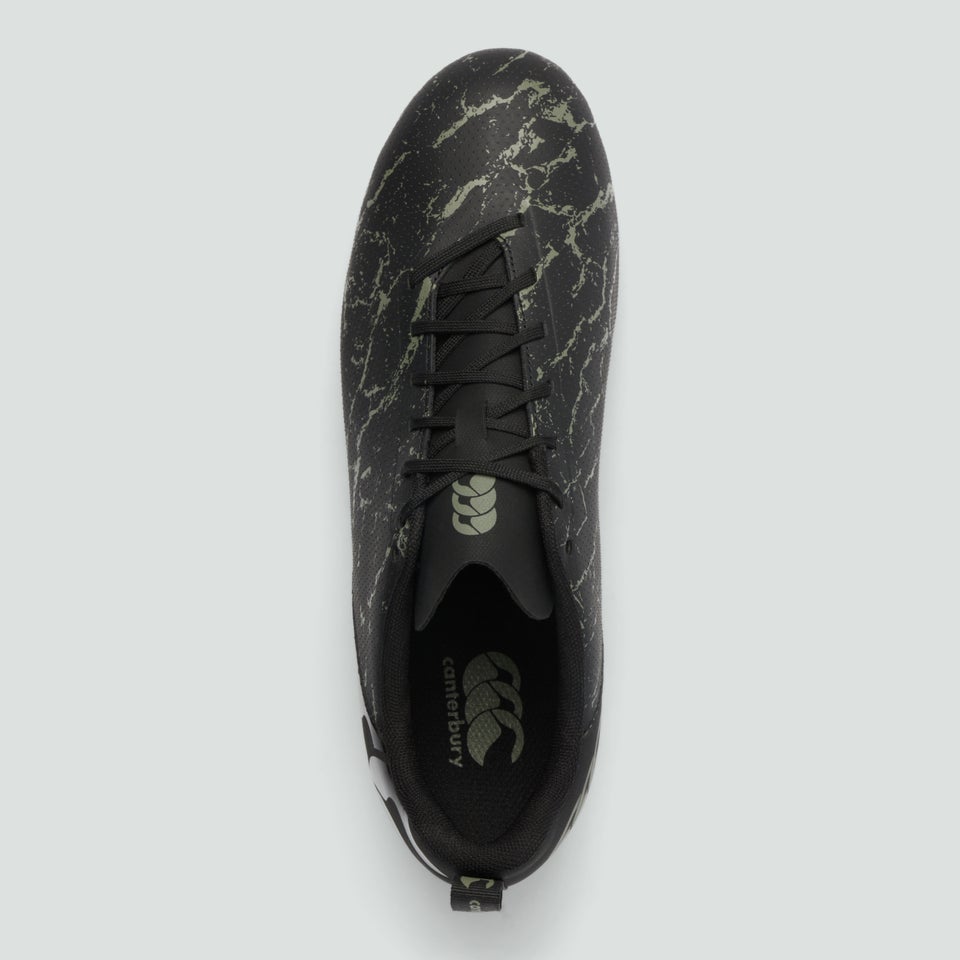 Adult Unisex Speed Team Firm Ground Boots Black/Grey