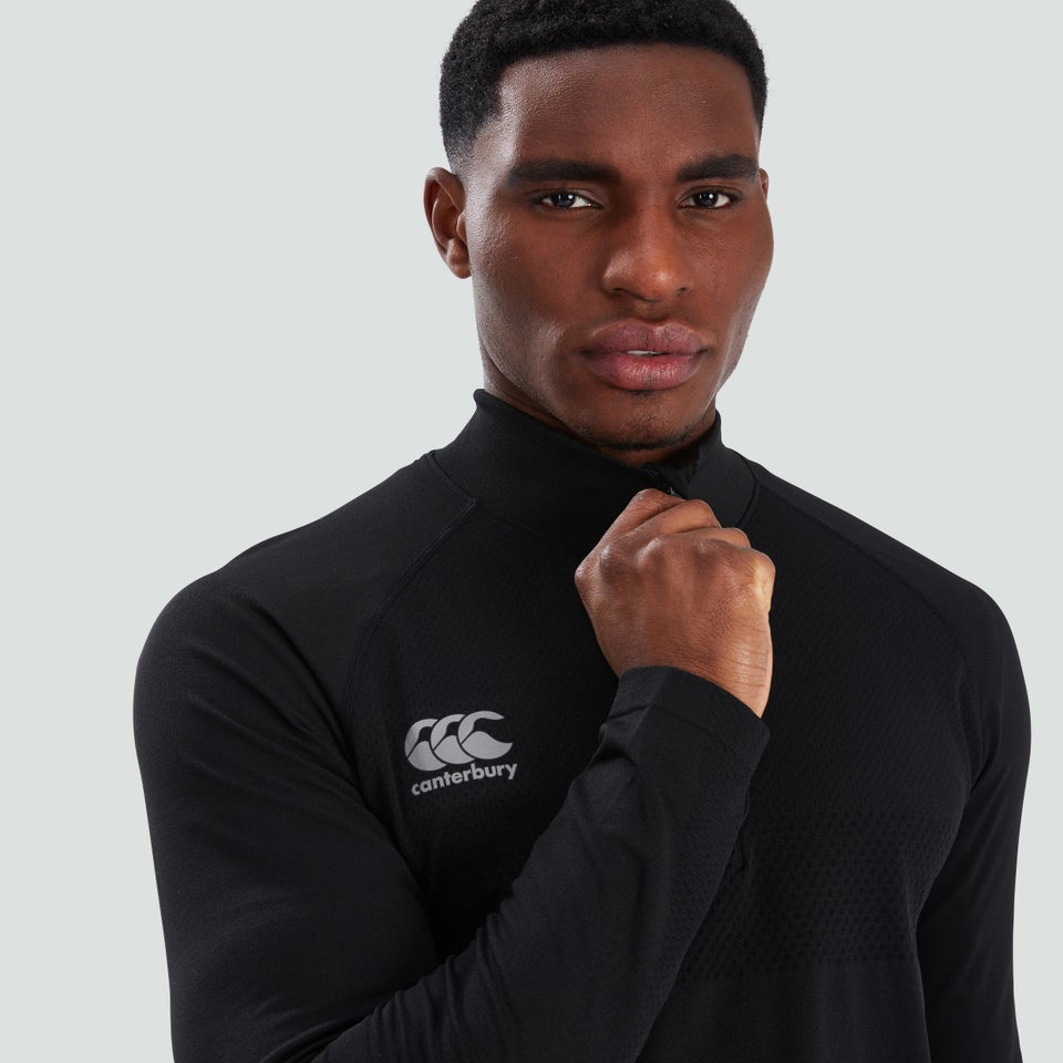 Mens Seamless 1st Layer Black/Grey