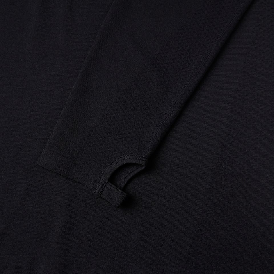 CANTERBURY SEAMLESS 1ST LAYER AM BLK/GRY