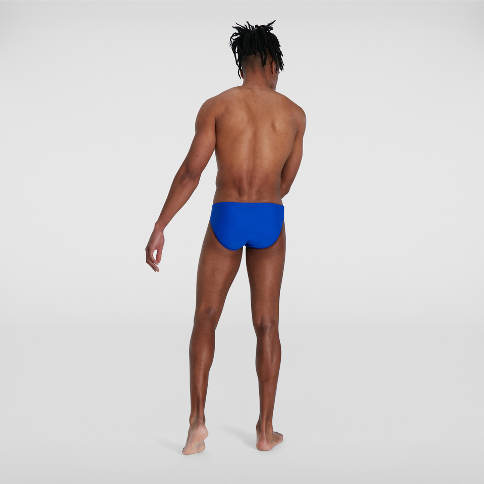 Eco EnduraFlex 5 cm Badehose Blau/Weiß für Herren