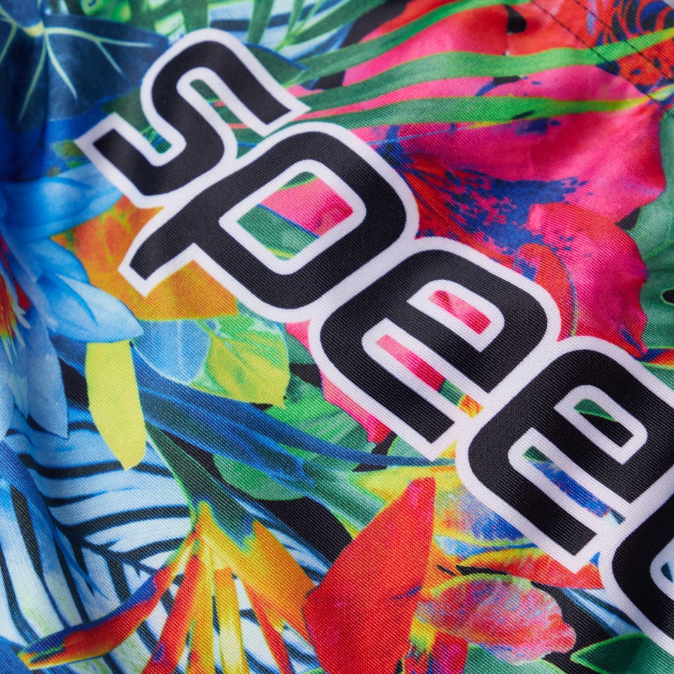 Escape 5 cm Badehose Blau/Rot für Herren