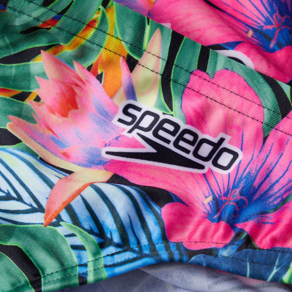 Escape 5 cm Badehose Blau/Rot für Herren