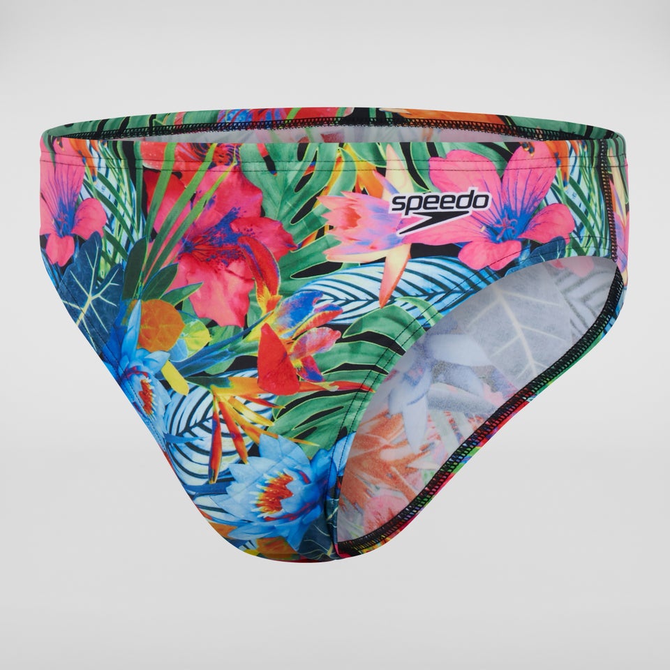 Escape 5 cm Badehose Blau/Rot für Herren