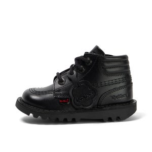 Infant Boys Kick Hi Padded Leather Black - 10