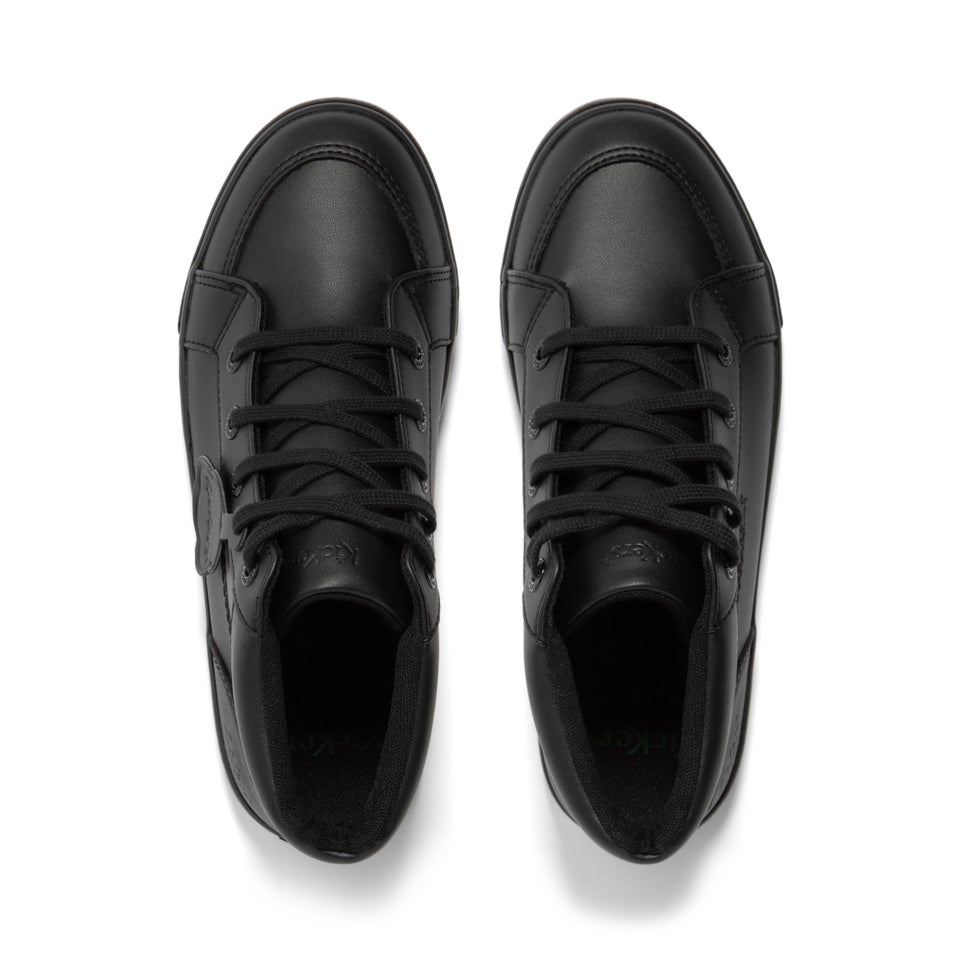 Youth Unisex Tovni Hi Leather Alternative Black