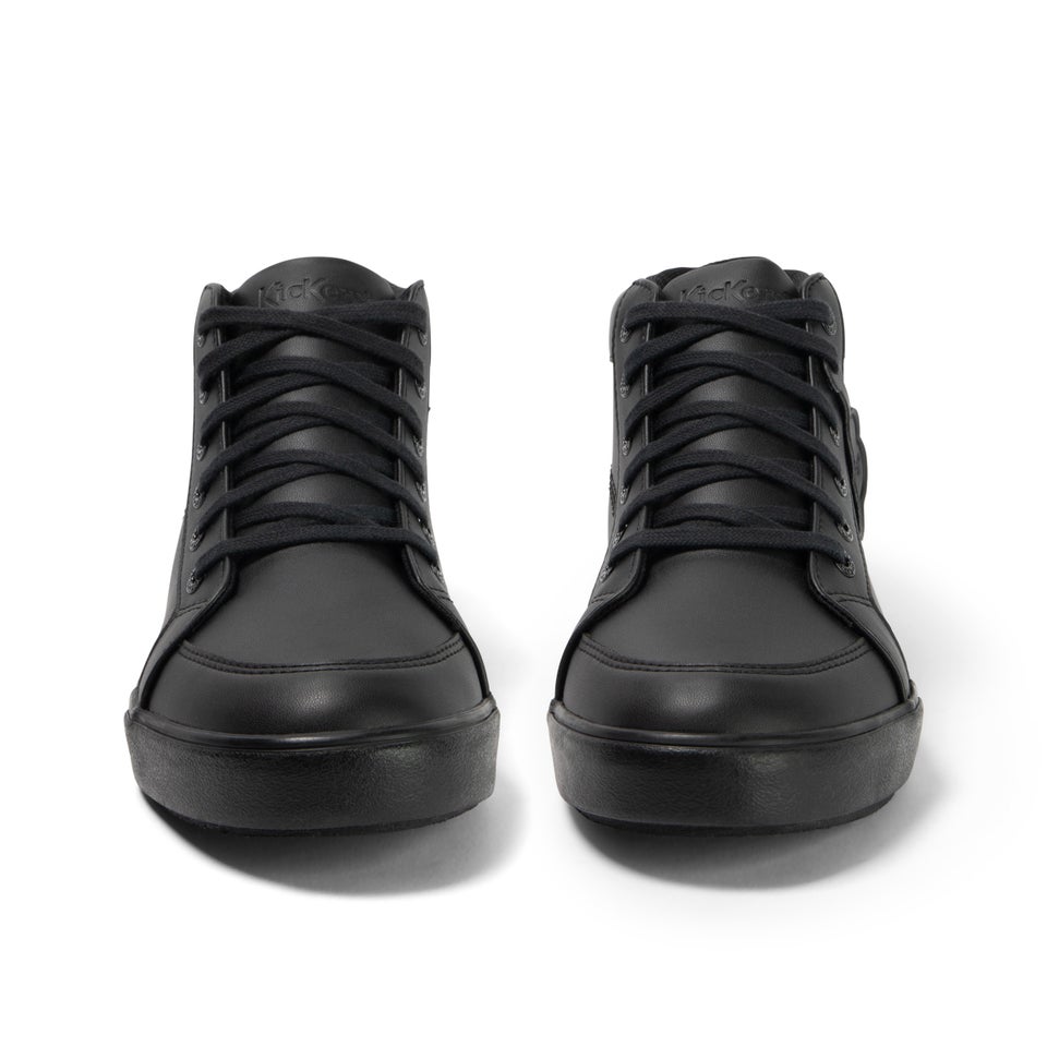Adult Unisex Tovni Hi Leather Alternative Black