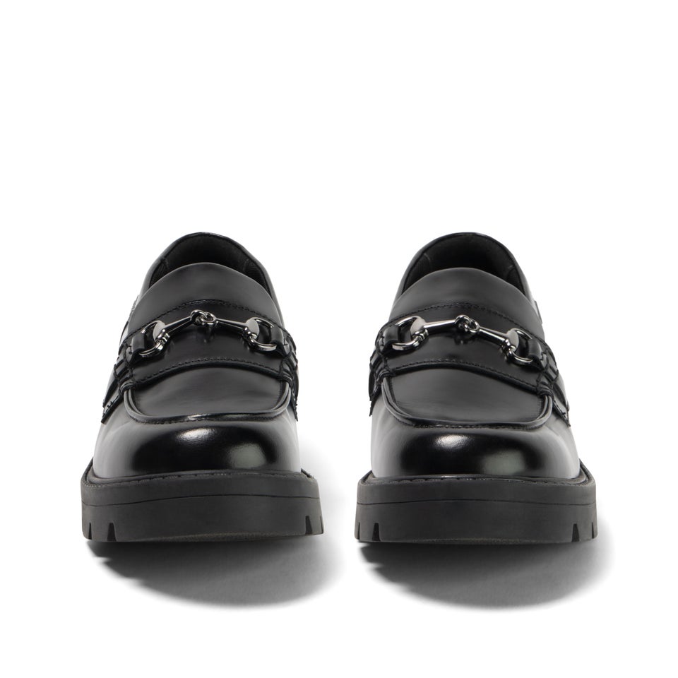 Adult Womens Kori Charm High shine leather Black