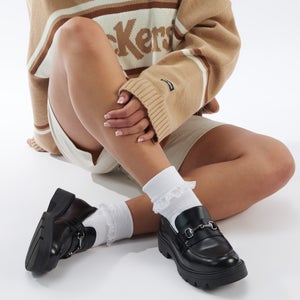 Adult Womens Kori Charm High shine leather Black - 6.5