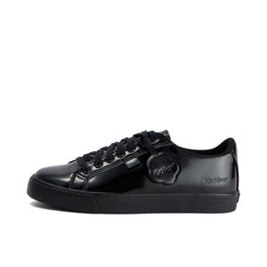 Adult Womens Tovni Lacer Leather Alternative Patent Leather Black