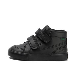 Infant Unisex Tovni Hi Vel Leather Alternative Black