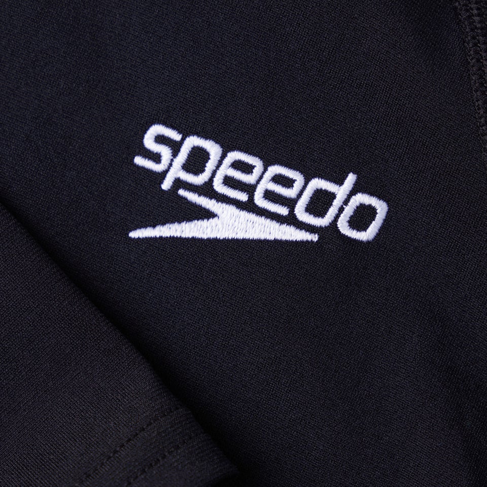 Women's Printed Short Sleeved Rash Top Black/Pink