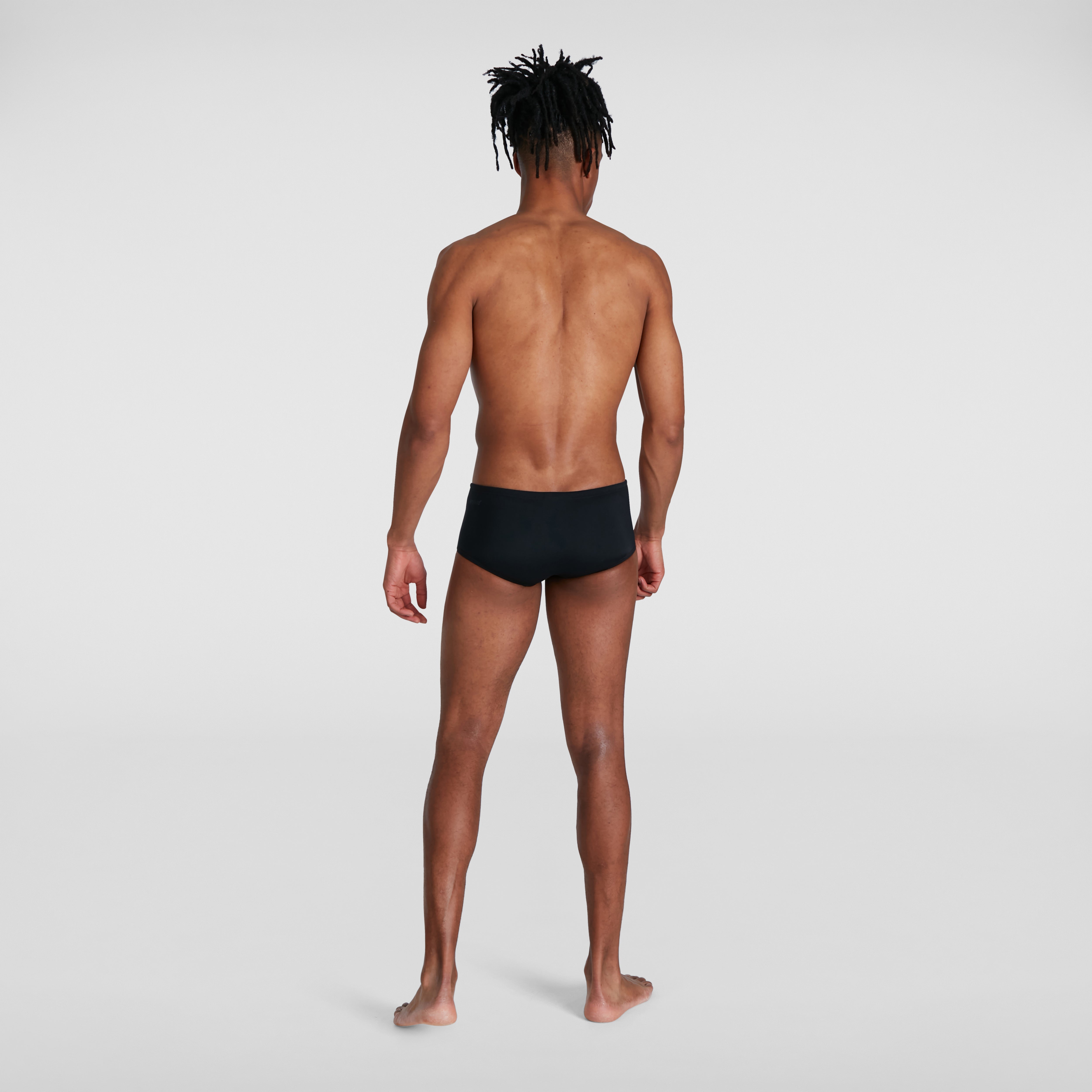 Men's Allover Digital 5.5" Brief Black/Red