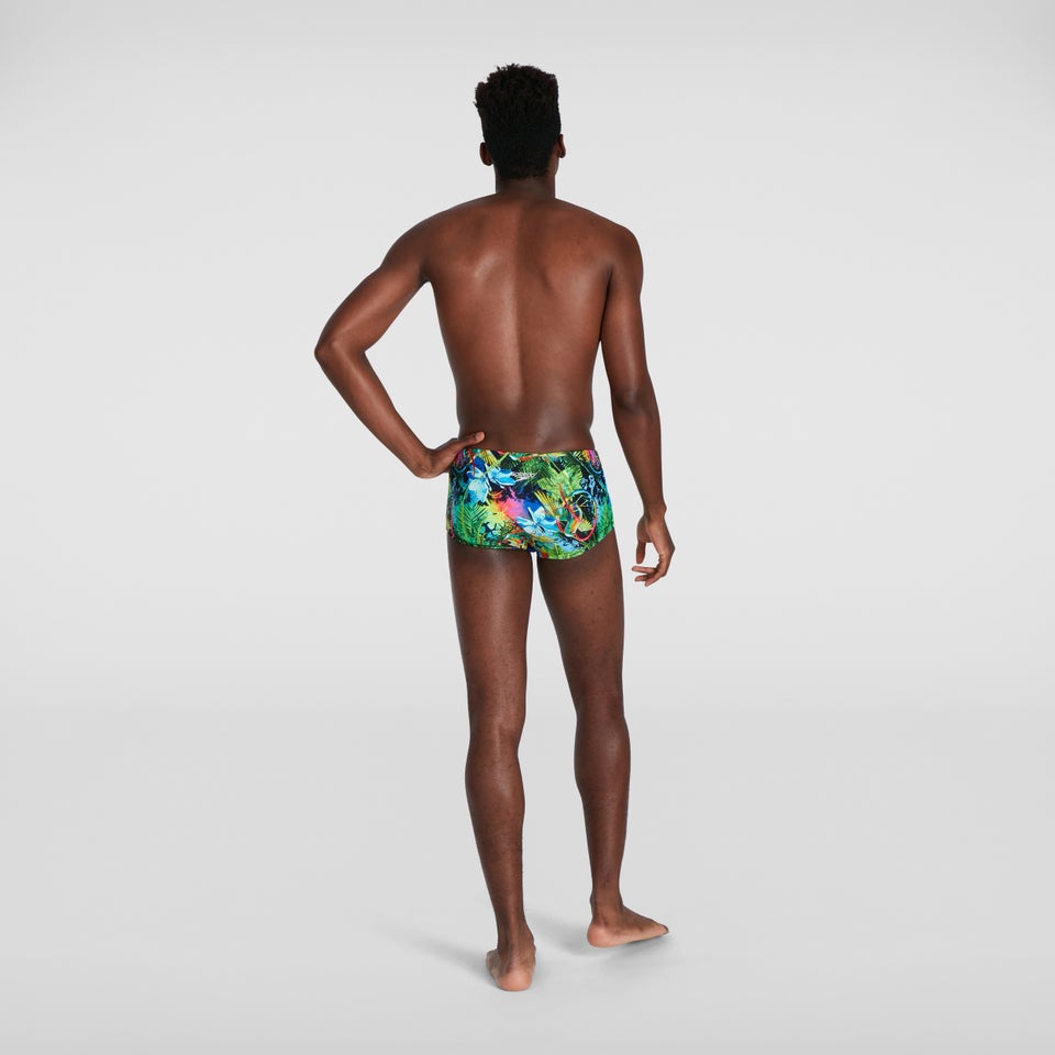 Men's Lucid Jungle 6.5" Training Brief Green/Blue