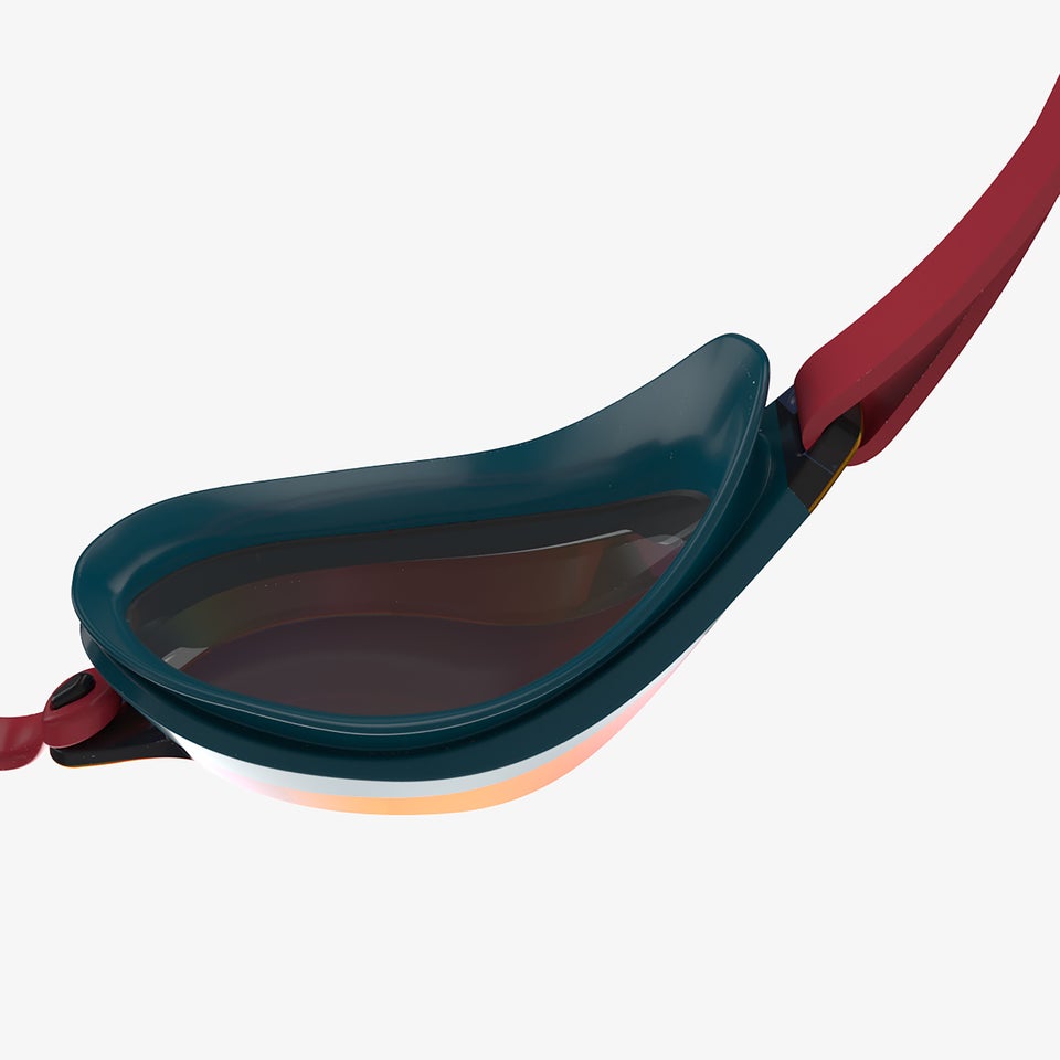 Fastskin Speedsocket 2 Spiegelbrille Rot/Blau für Erwachsene