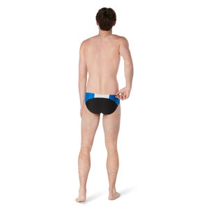 Men's Dual Colorblock One Brief Black