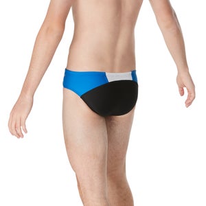 Men's Dual Colorblock One Brief Black