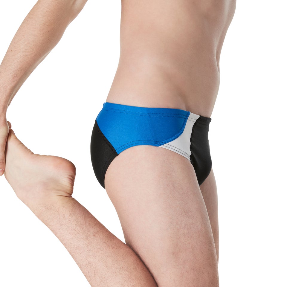 Men's Dual Colorblock One Brief Black