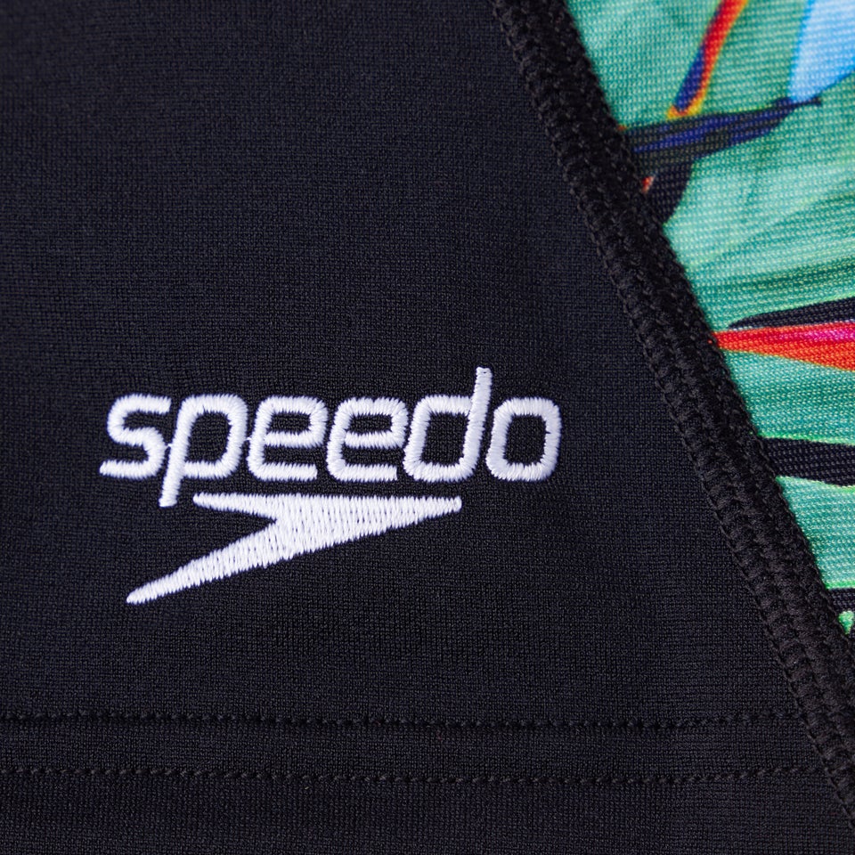 Short Femme Printed noir/rose