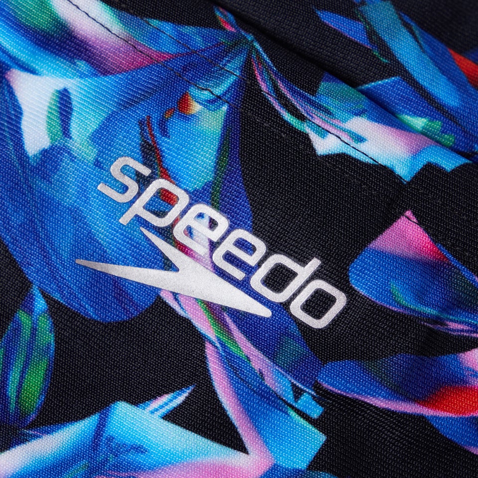 Men's Bio-Illuminate 3" Allover Brief Black/Blue