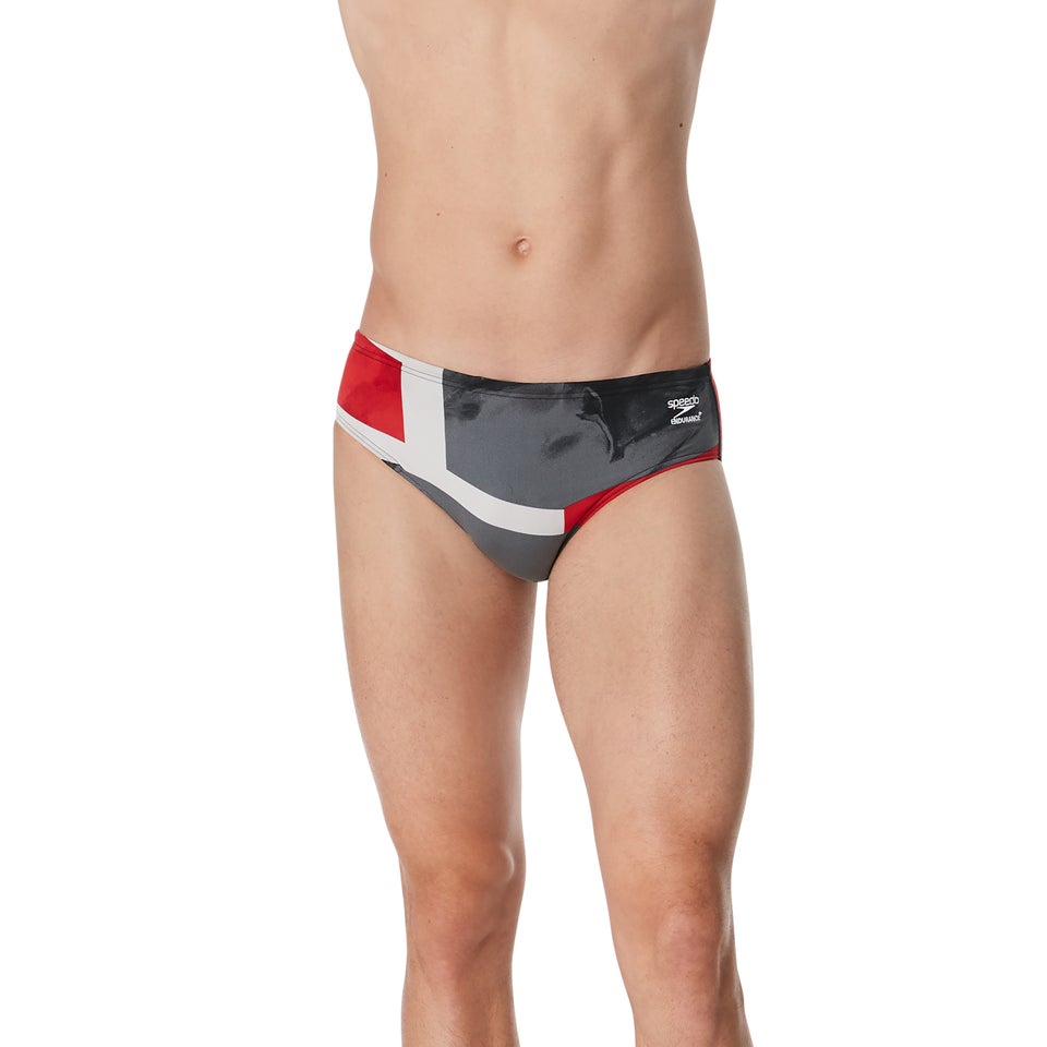 Men's Glimmer Brief Red