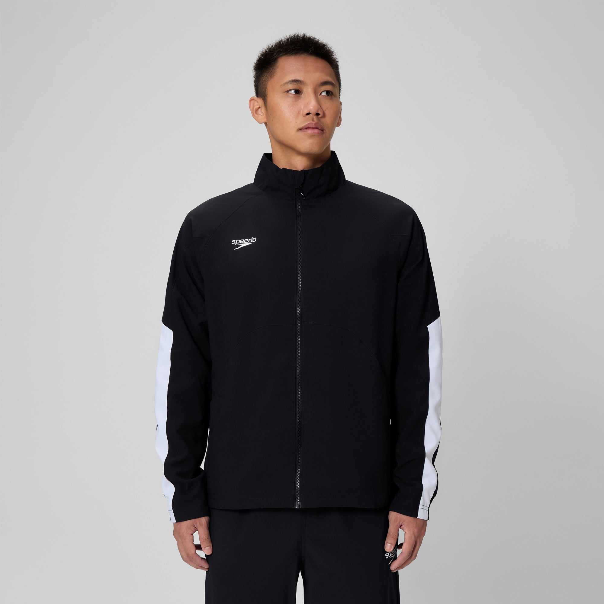 Men's Edge Warm Up Jacket Black