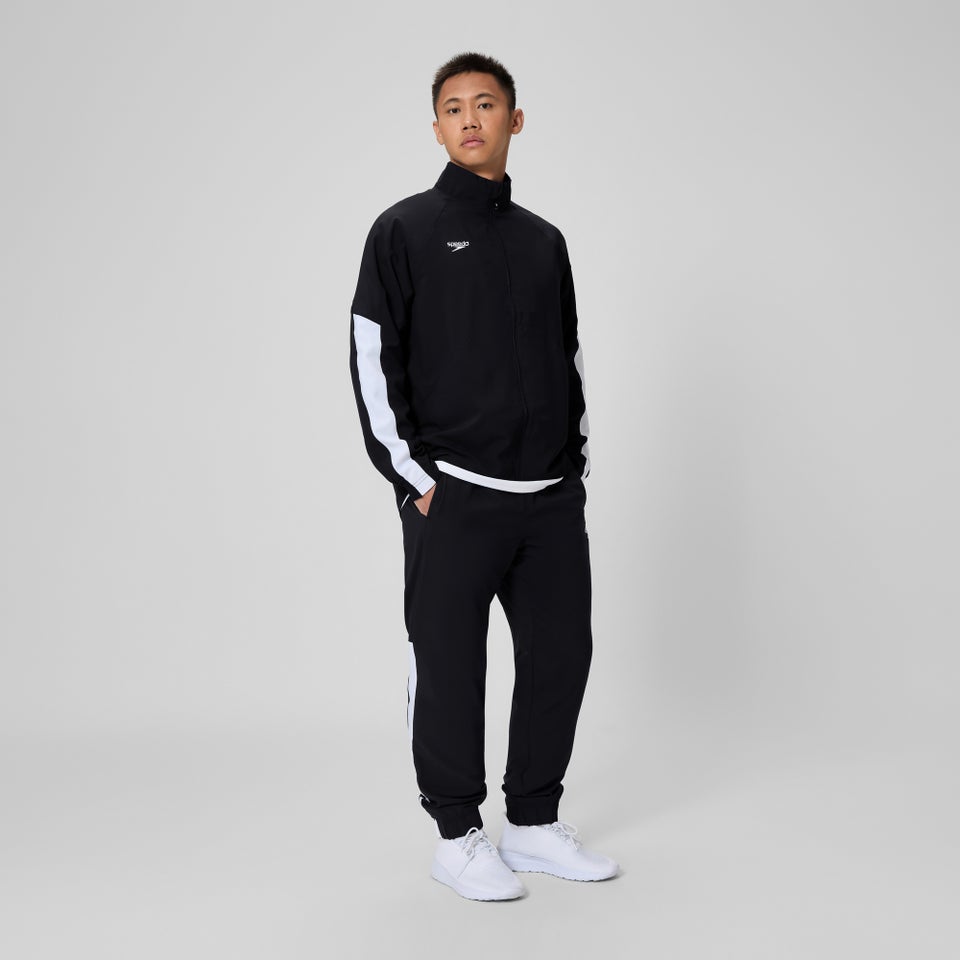 Blouson de survêtement Edge pour hommes, noir