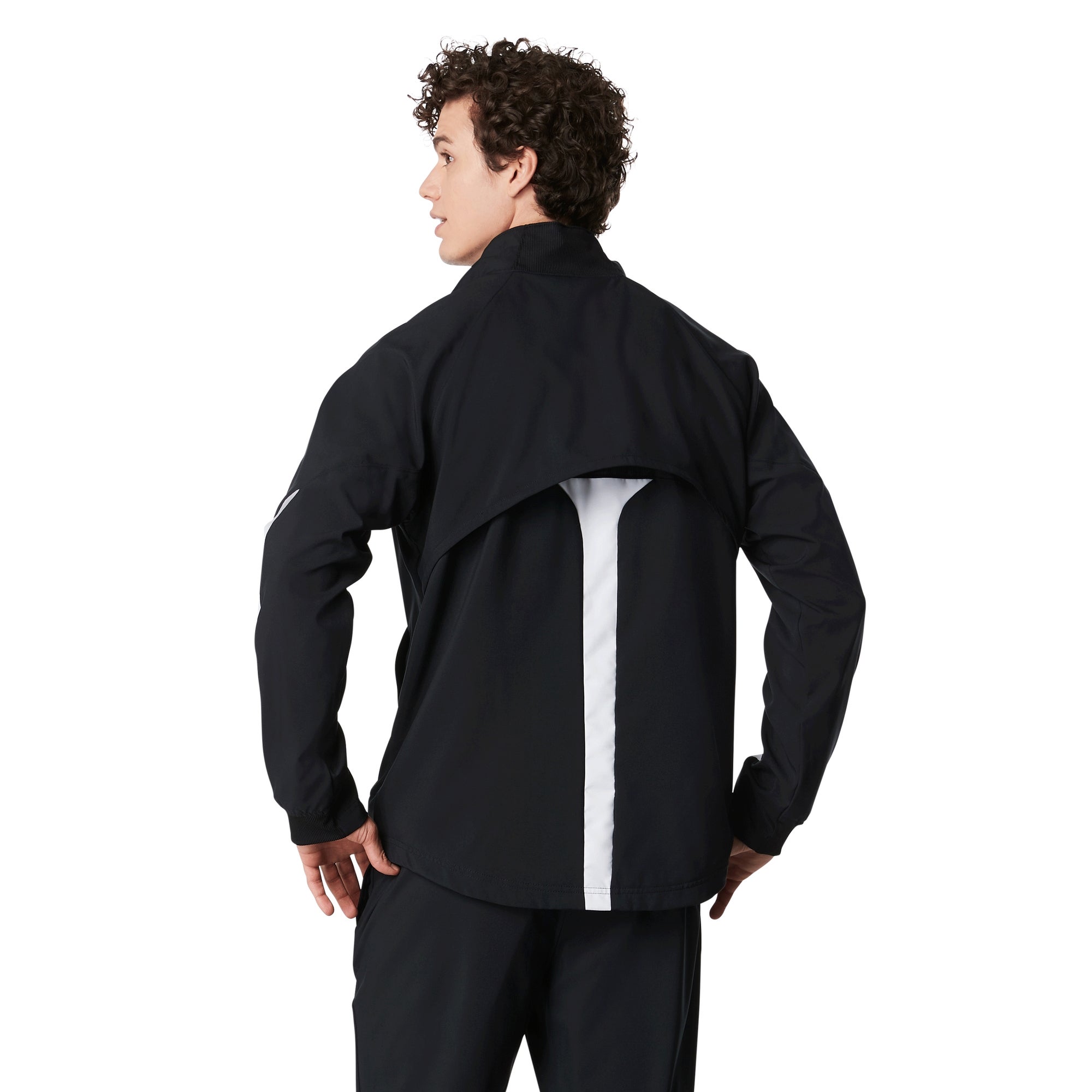 Men's Edge Warm Up Jacket Black
