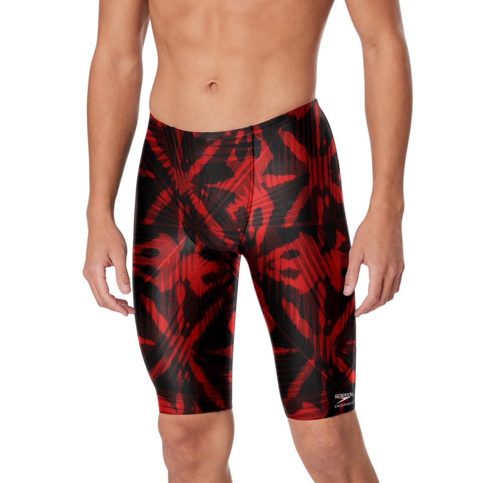 Men's Reflected Jammer Red