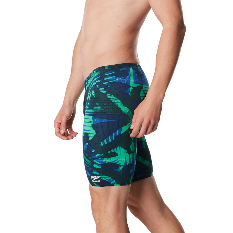 Men's Reflected Jammer Green