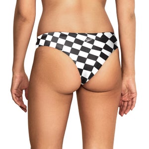 Women's Printed Cheeky Hipster Black