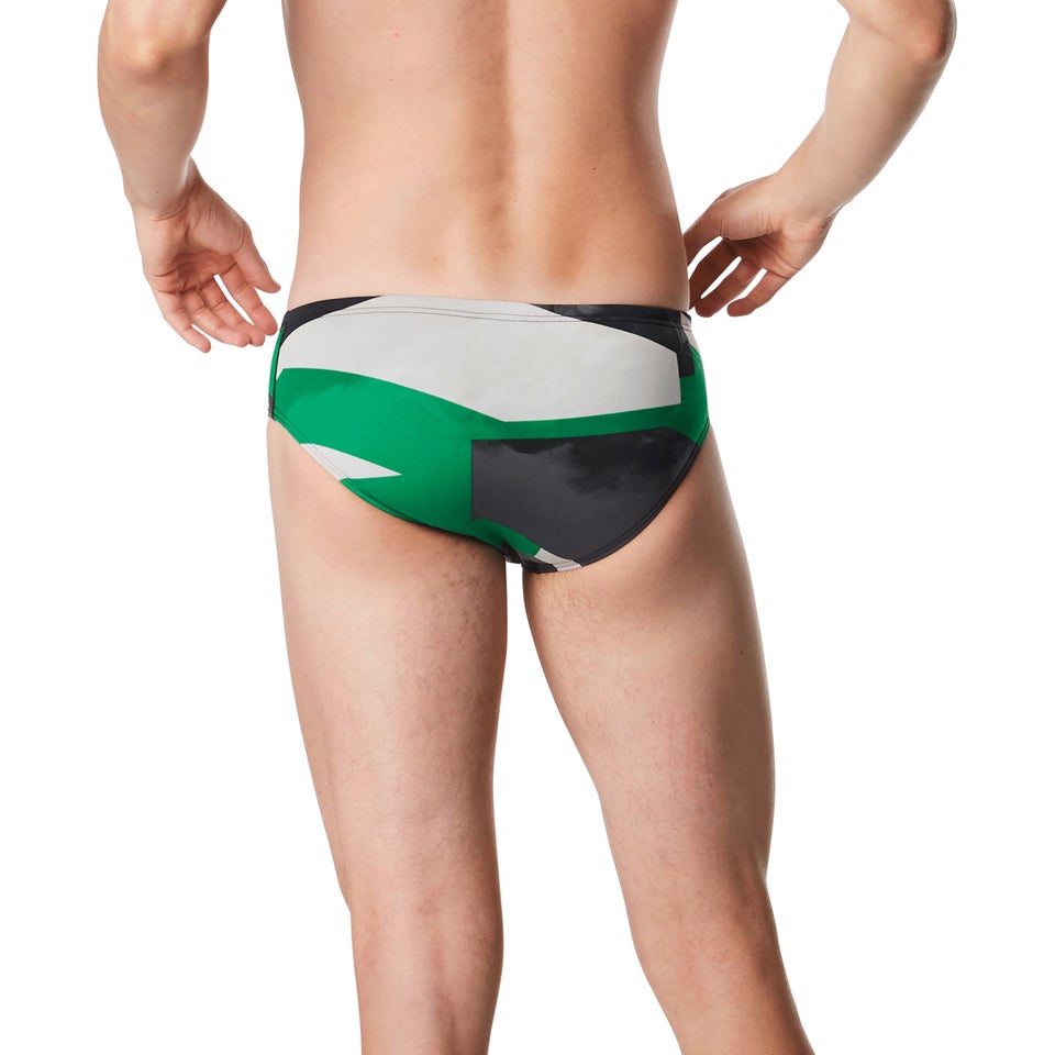 Men's Glimmer Brief Green