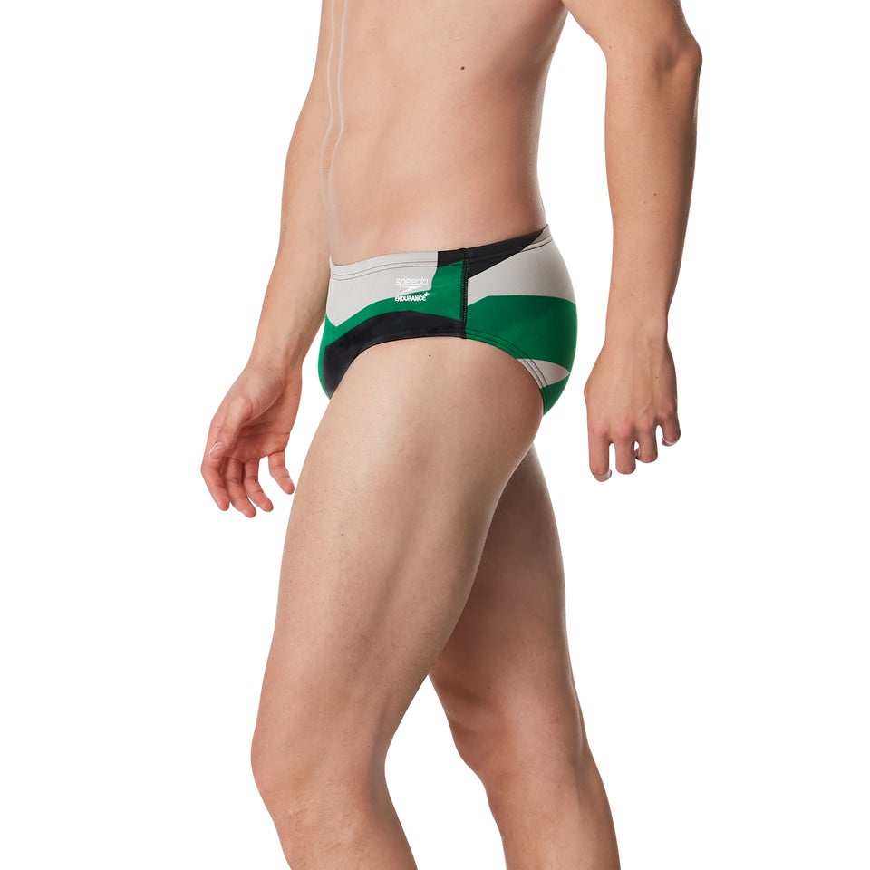 Men's Glimmer Brief Green