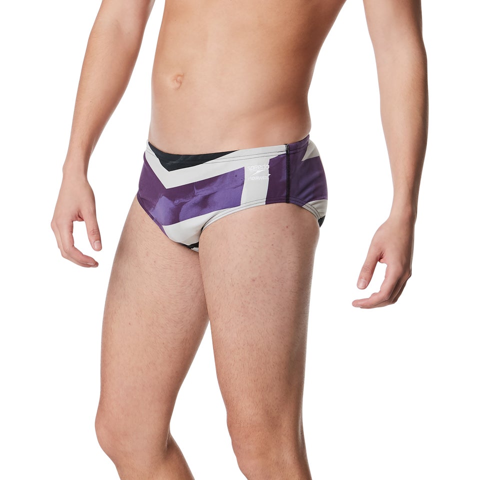 Men's Glimmer Brief Purple