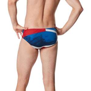 Men's Glimmer Brief Red