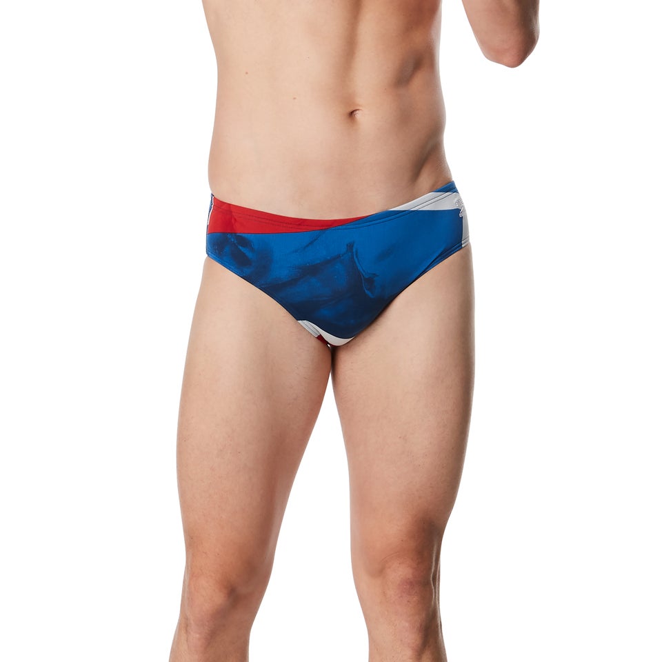 Men's Glimmer Brief Red