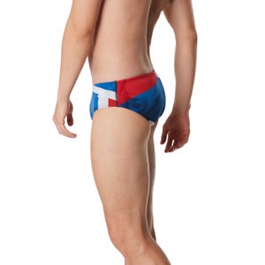 Men's Glimmer Brief Red
