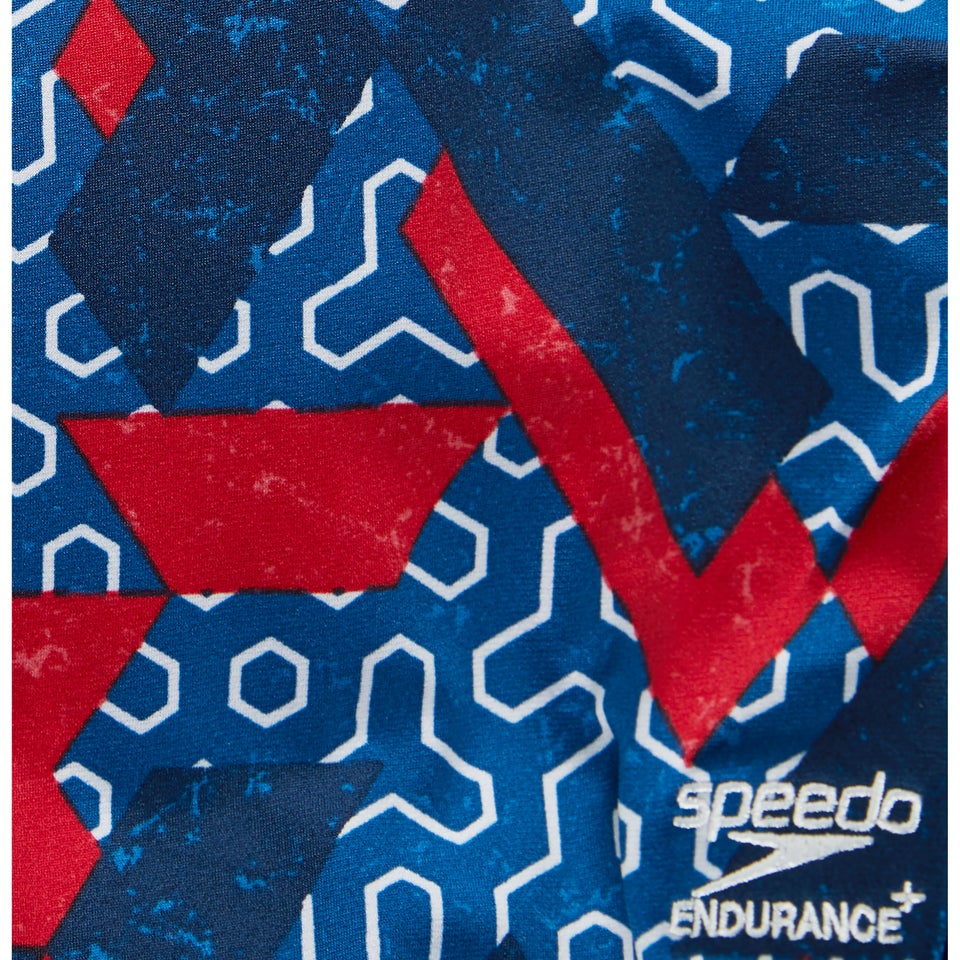 Women's Ruse Blocks Flyback One Piece Red